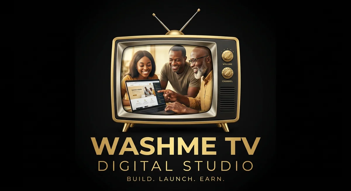 WASHME TV Digital Studio seal